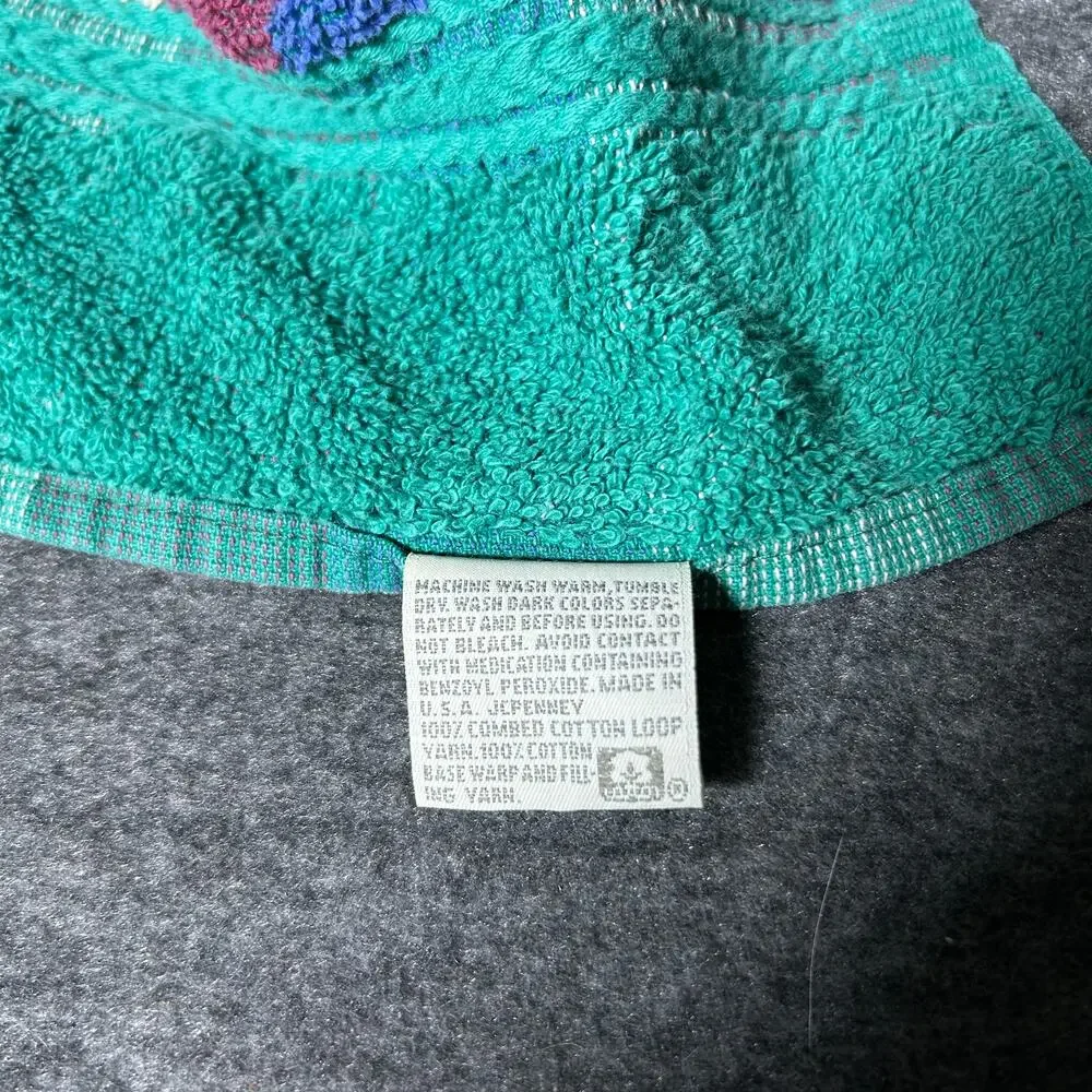 vintage hand towel towel, JCPenny Collection, 100% cotton
